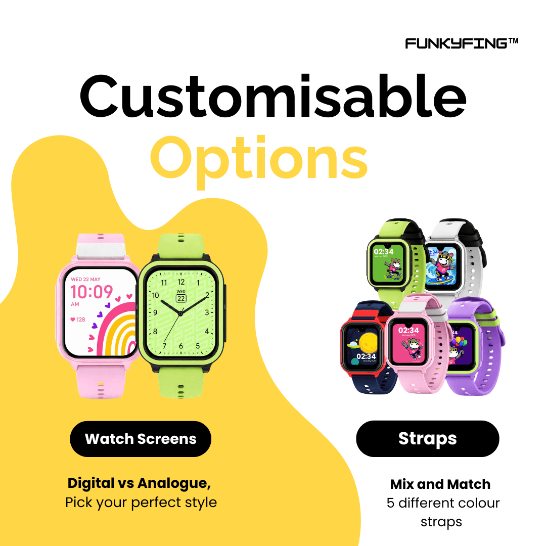Funkyfing Jr 2 Kids GPS Smart Watch South Africa (Safe Calling & Tracking)